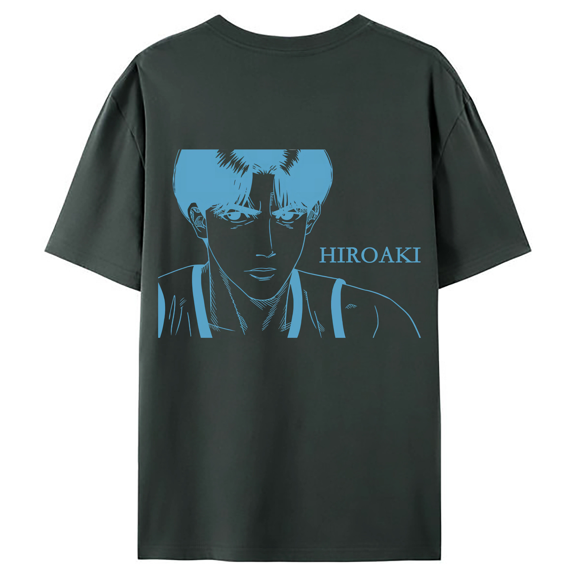 （画像用） SLAM DUNK／スラムダンク 綿100％ メンズ半袖Tシャツ（バックプリント） 通気性